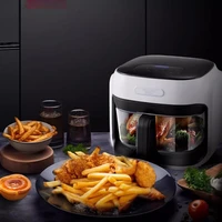 Freidora de aire vapor 6L combo