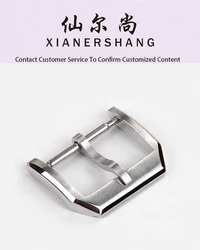 XIANERSHANG Custom I-W-C Watch Clasp 18MM Belt Buckle Stainless Steel Pin Buckle Exquisite Polishing And Grinding Needle Buckle