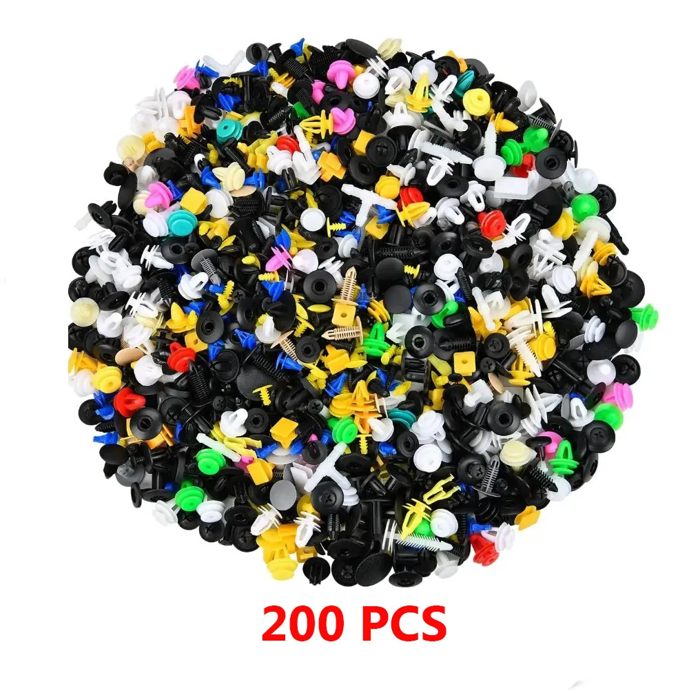 1000 Stuks Gemengde Auto Gesp Auto Bumper Deur Paneel Vaste Clip Universele Auto Clip Gemengde Auto Bumper Spatbord Tive Deur panel Prot