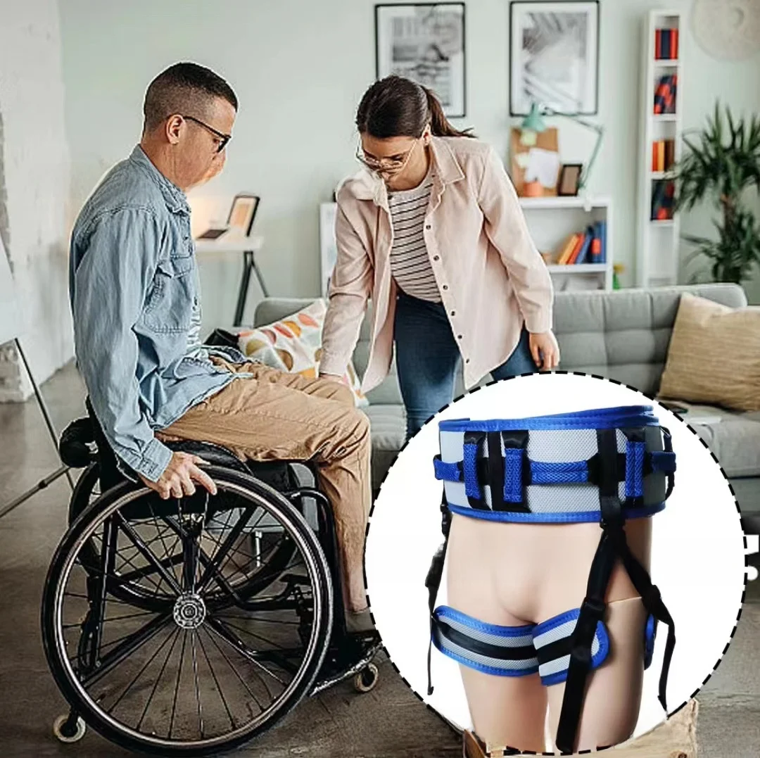 New Patient Transfer Belt Moving Waist Strap Paralyzed Waist Elderly Aids Tool Body Walking Disabled Lifting Support Rehabilita