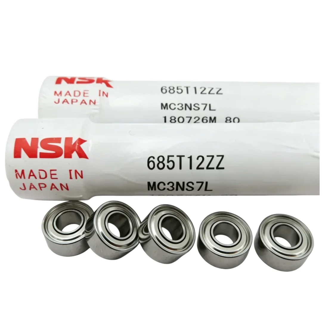 50 Stück NSK Lager MR84 MR106 MR126 MR148ZZ 693 688 608 6800 4x8x3 6x10x3 6x12x4 8x16x5 8x22x7 10x19x5 ZZ 2RS Mini-Kugellager – Detail 2