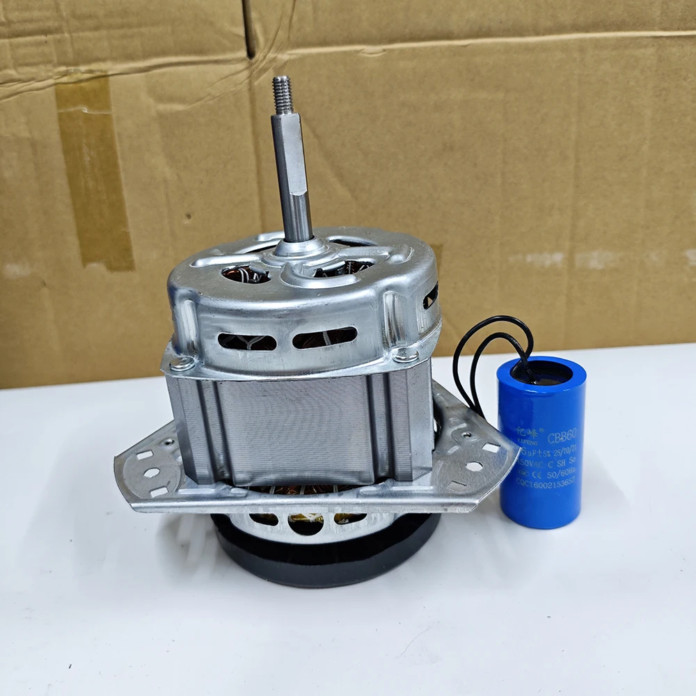 Electric Motor 850W With Capacitor for Grass Shredder Farming Breeding Vegetable Fruit Cutter