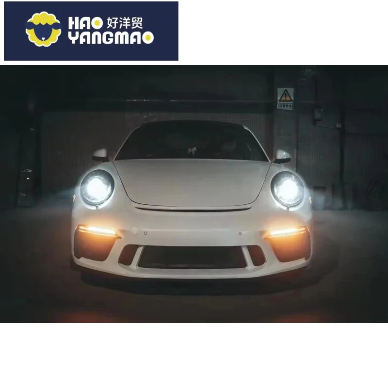 Applicable to 2012 911 Carrera Upgrade GT3 Refurbished Rear Lip Emitting Diode Body Kit Car Front Bumper