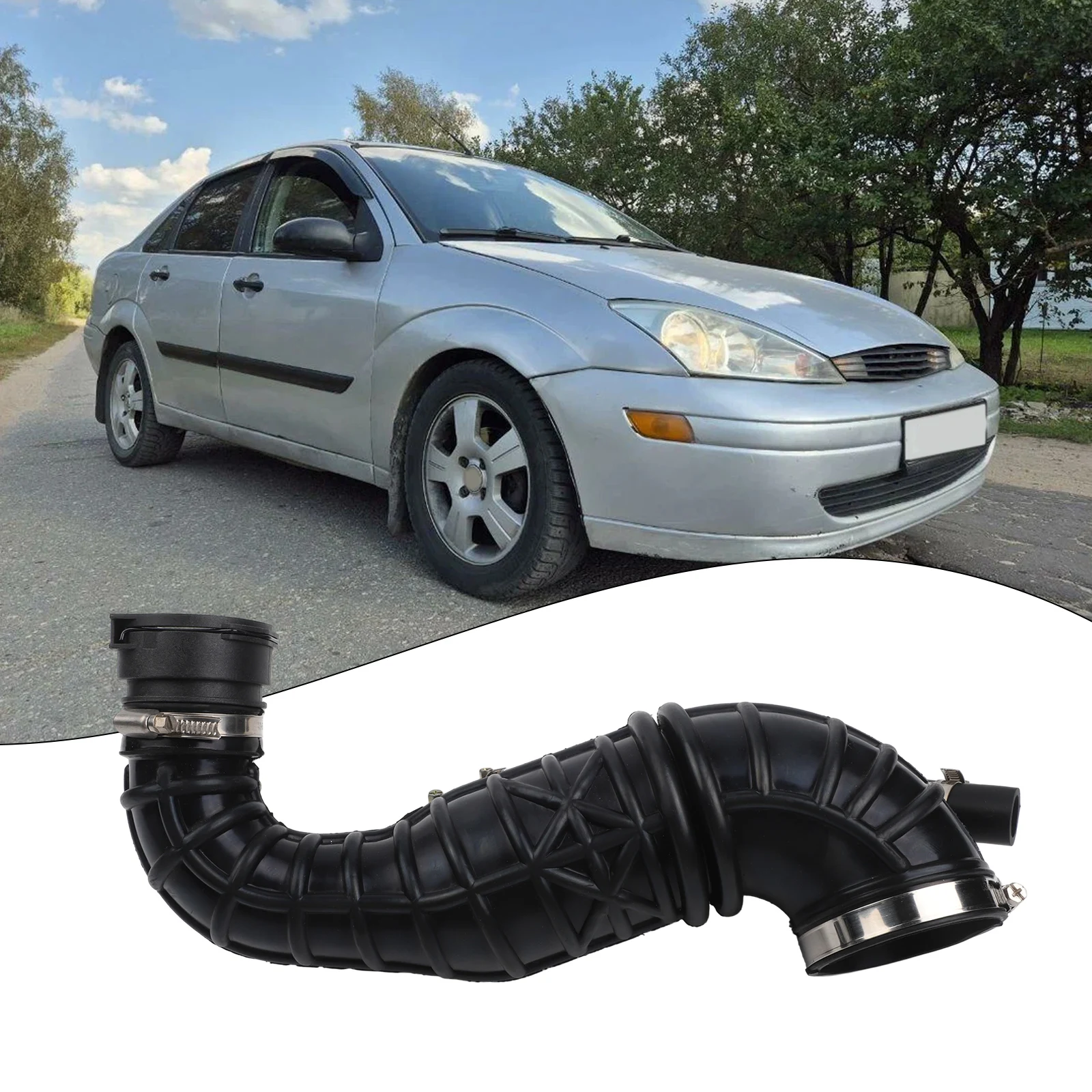 Intake Hose Pipe for Transit Connect (2002-2013) and Focus DFW DNW (1999-2005) OEM Equivalent 1M51-9R504-AB 1133898