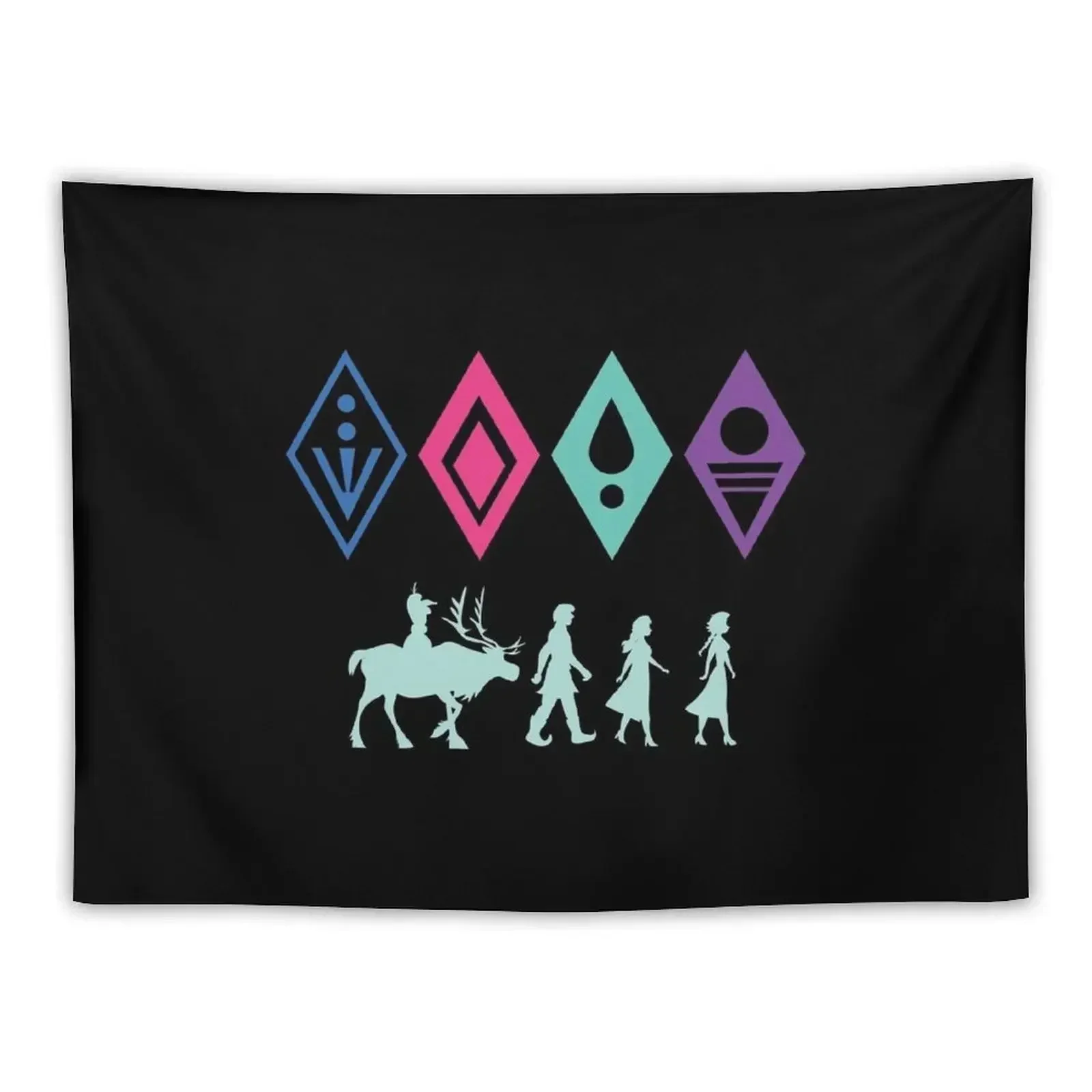 

Elements and Characters Tapestry Room Decorator Wall Hanging Wall Tapestry