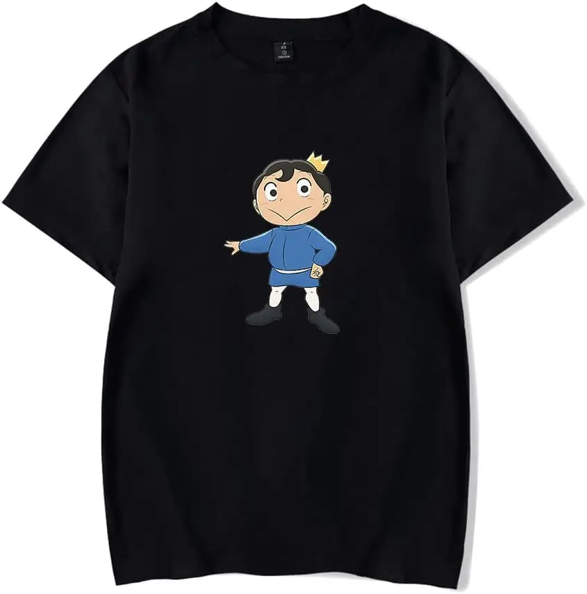 Nueva camiseta de Anime Ranking of Kings Merch, pantalón corto informal, camiseta de manga, camiseta Unisex, nuevas camisetas de moda