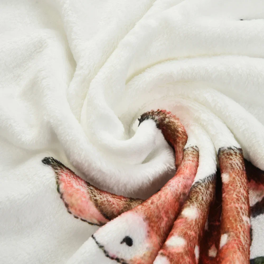 VIKAMA dessin animé Animal imprimé bébé Photo toile de fond couverture nouveau-né pleine lune, calendrier de croissance, jalon couverture Photo accessoire