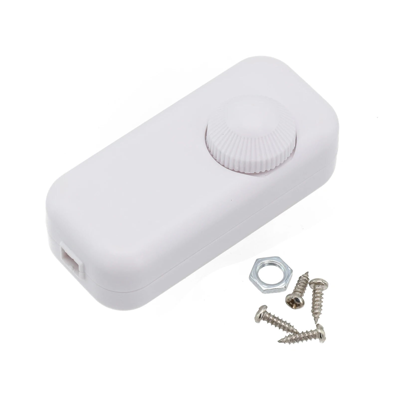 Built in Rotary On/Off Dimmer Switch with Knob Control for Indoor Lights Supporting 2500mA Output and 200W Maximum Power