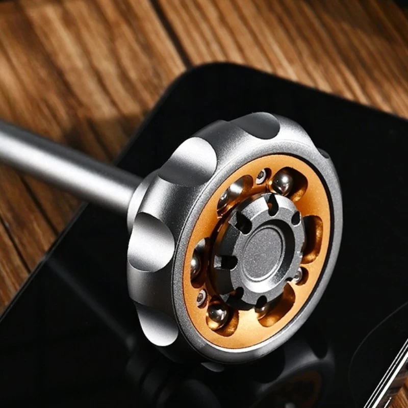 Scepter Hand Fidget Spinner Ferris Wheel Roller EDC Fingertip Spinning Top Tip Gyro Metal Stress Reducing Toys Anti anxiety Lure
