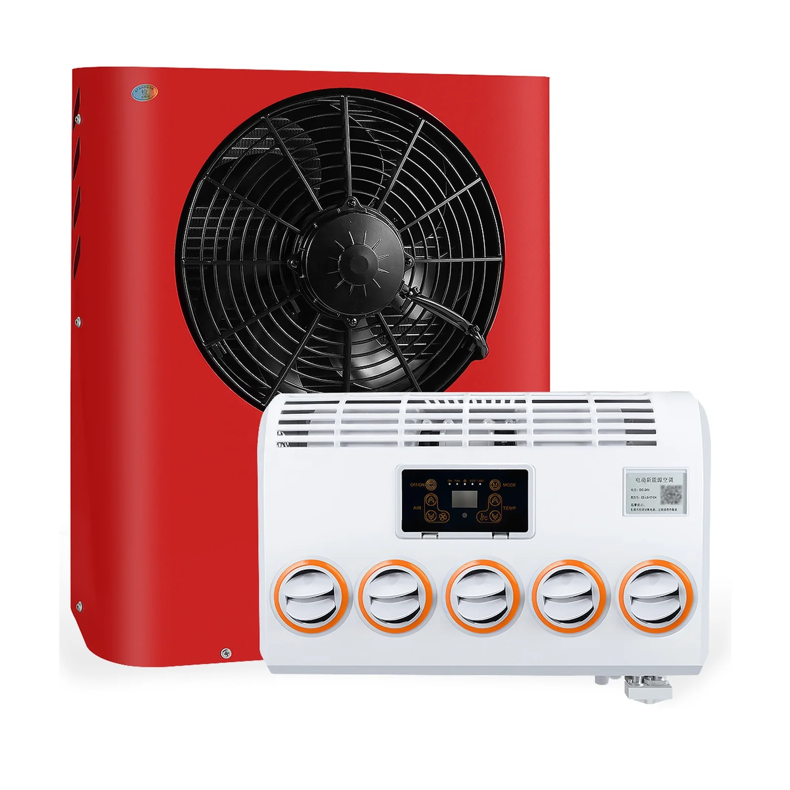 

Conditioning System Newest Design High Quality 24V Split Parking Cooler Car 12V Air Conditioner For Truck OEM Customer's Logo