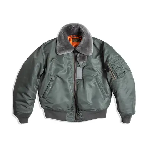 Red Tornado Type B-15D Bomber Jacket WWII Air Force Pilot Jacket