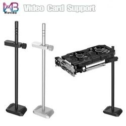 Soporte de tarjeta gráfica para GPU, soporte magnético de aluminio, conector ajustable, PC de escritorio