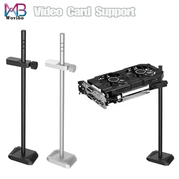 Suporte para placa gráfica Suporte para GPU de vídeo Suporte magnético de alumínio Jack ajustável PC desktop