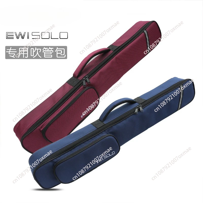 Soprano Saxophone Clarinet Case Water Resistant Music Instrument Storage Bag Portable Sax Gig Bag Carry Case for Stage Travel