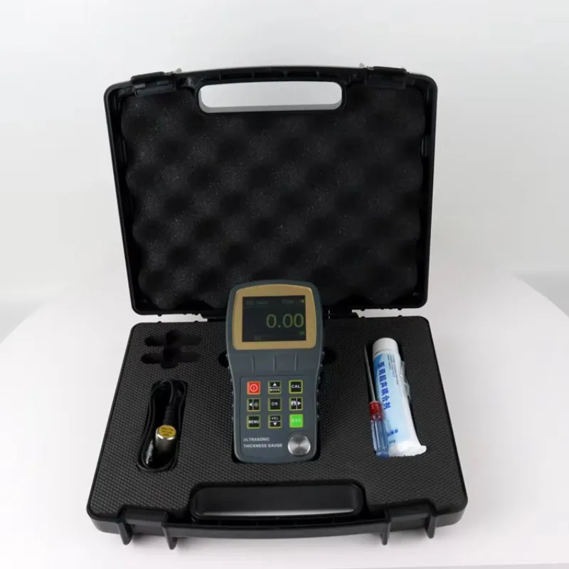 Ultrasonic Thickness Meter Tester Customizable OEM Pipe Wall Gauge for Measuring Various Liquid Metal Thickness Instruments