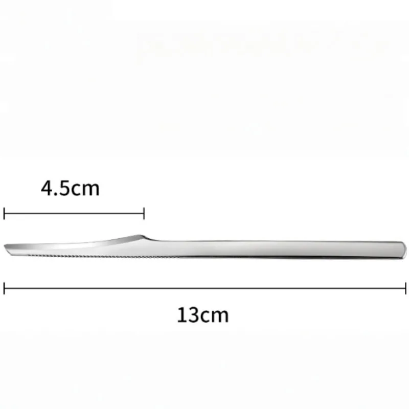 Profesjonalny nóż do pedicure, narzędzie do usuwania paznokci u stóp, nierdzewny skrobak do stóp, usuwacz martwego naskórka, pilnik do usuwania odcisków, narzędzie do pielęgnacji stóp.