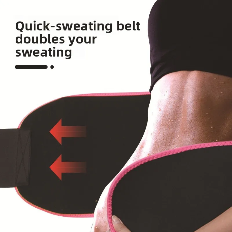 حار بيع اللياقة البدنية حرق الدهون الخصر حماية العرق التعريفي حزام الخصر ضغط ملون حزام ممارسة البطن