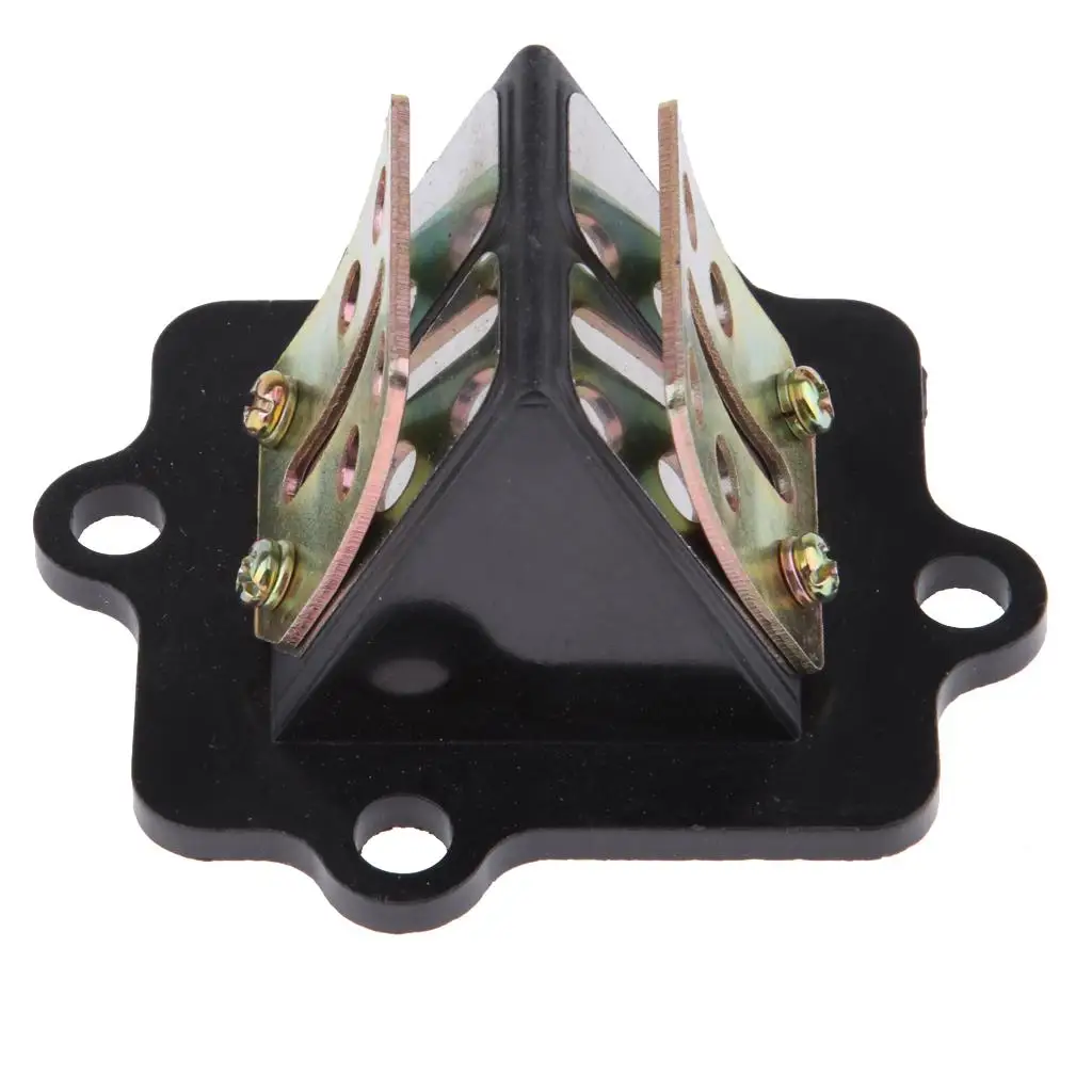 Durable Reed Valve Motorcycle Iron Intake Carburetor Interface for Yamaha JOG RR 50 Accessories JOG90 CPI Hussar Scooter