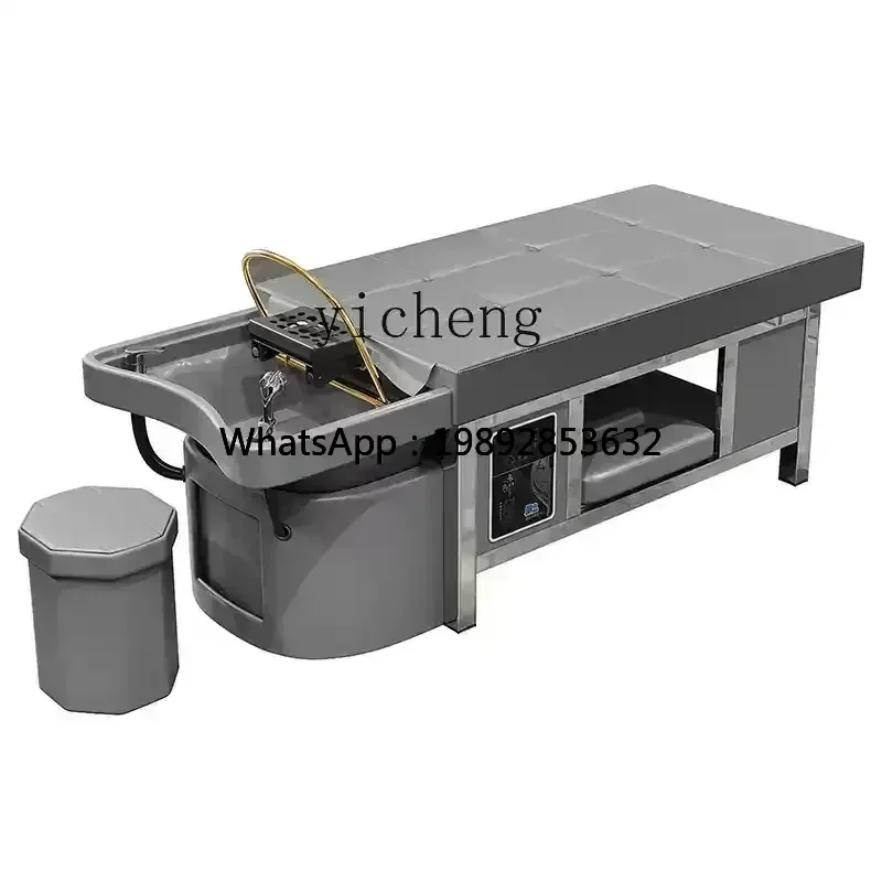 WW24 ceramic basin head treatment shampoo bed barber shop special hair salon water circulation fumigation