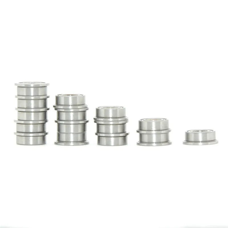 20Pcs MF52 MF62 MF63 MF74 MF83 MF84 MF85 MF93 MF95 MF104   MF148 ZZ Miniature Flange Thin Wall Deep Groove Ball Radial Bearing