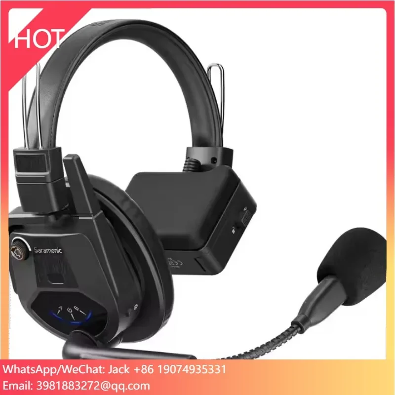 Saramonic WiTalk9 WT3S Полнодуплексная беспроводная гарнитура Домофонная система 500 м Ran Team Communication 1 Master 2 Remote Walkie Talkie
