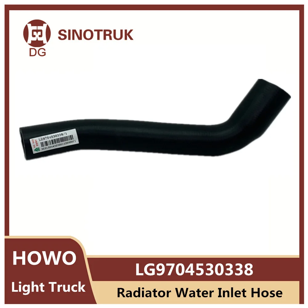 

LG9704530338 Radiator Water Inlet Hose For Sinotruk Howo Light Truck Homan Engine Water Tank Original Parts