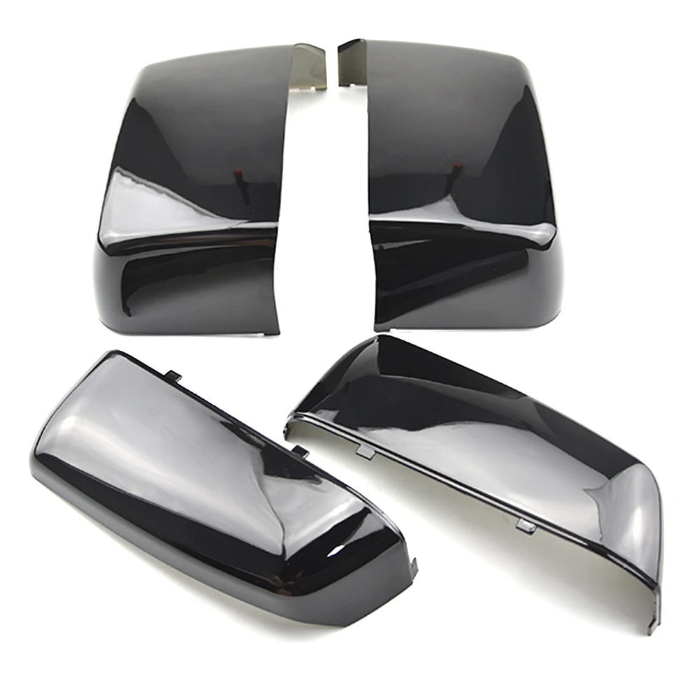 

Сменная крышка бокового зеркала заднего вида автомобиля, крышка крыла, внешняя отделка корпуса двери, черная авто для Chevy Silverado GMC Sierra 2014-2019 гг.