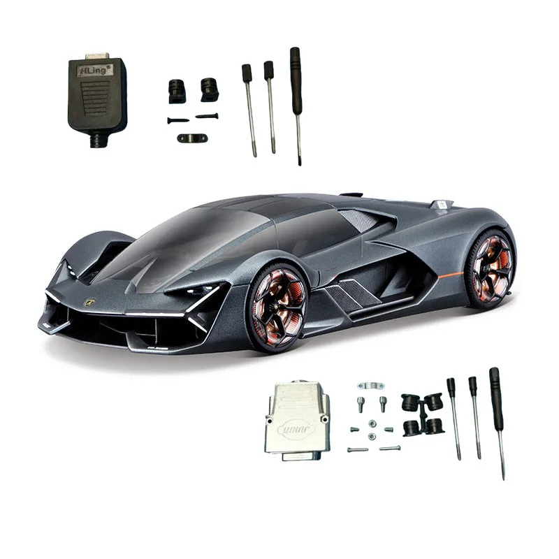 Bburago 1:24 Lamborghini Reventon Terzomillennio Huracan Car Diecast Model Collection Ornament Gifts Simulated Supercar Kids Toy