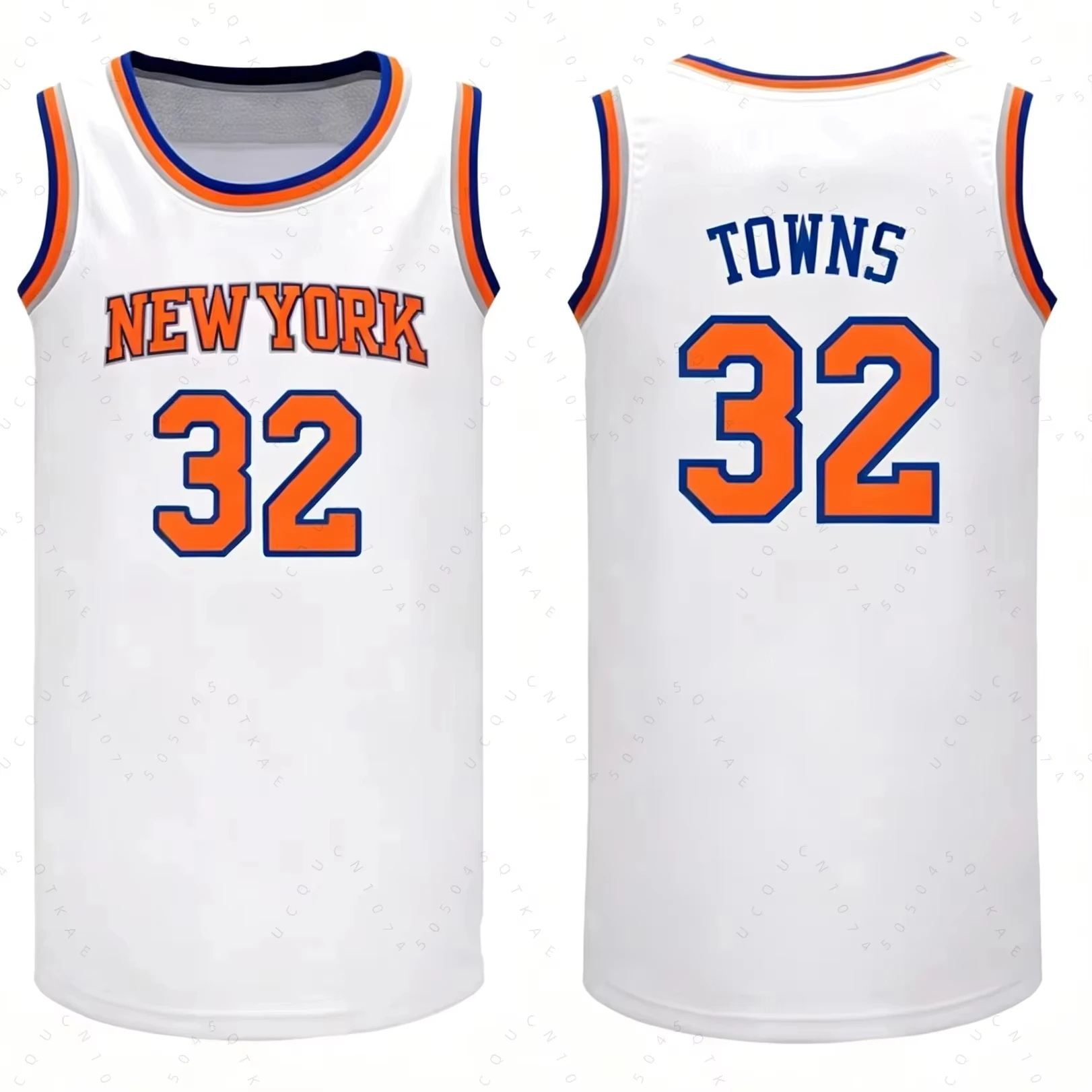 2026–27 New York Trikot Finals Champions Style Brunson # 11 Städte # 32 Brücken # 25 Anunoby # 8 Hart # 3 Basketball-Trikots für Fans – Detail 3