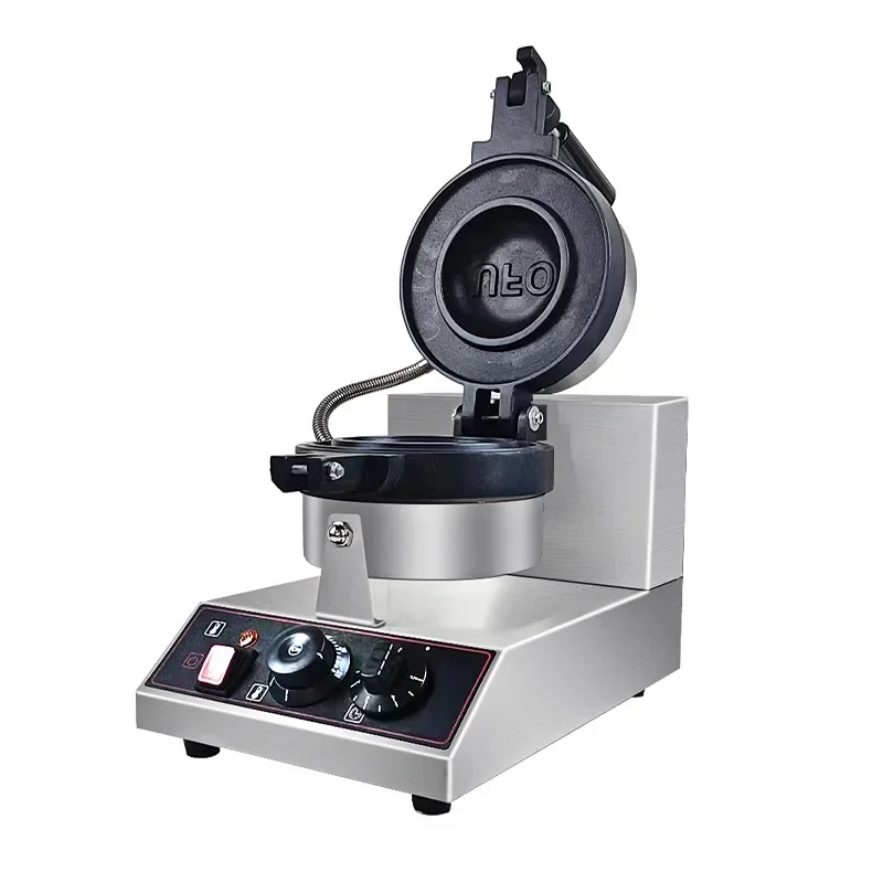 220V/110V Popular Non Stick Coated Stainless Steel Street Food Machine With UFO Letters Burger Bread Press