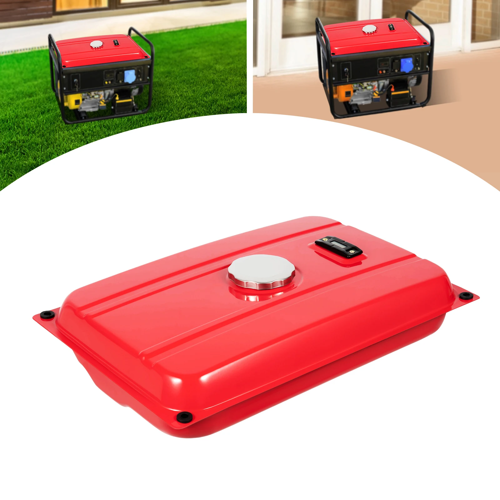 

5 Gallon Generator Universal Fuel Tank Equipment Tank Filter Replacement with Fuel Tank Filter