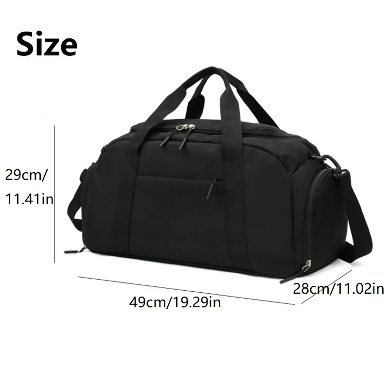 New Sports Gym Bag Big Capacity Fitness Yoga Bag With Shoes Pouch Fashion Men Women Training Ultralight Travel Luggage Handbag