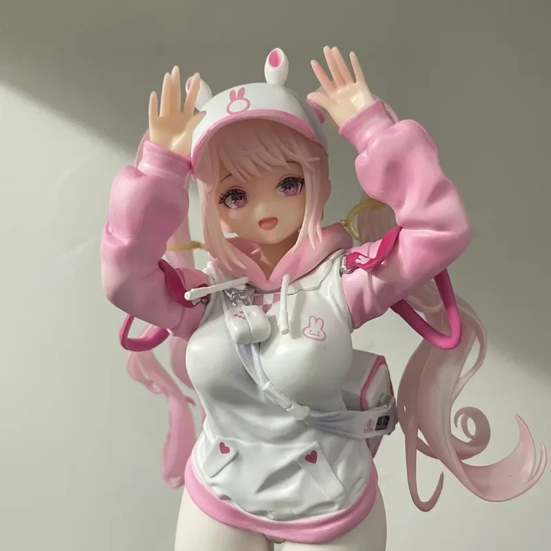 26 cm chaud Nikke Alice modèle rose lapin figurine debout fille poupée GK Statue Anime jeu ornement jouets à collectionner garçons cadeaux