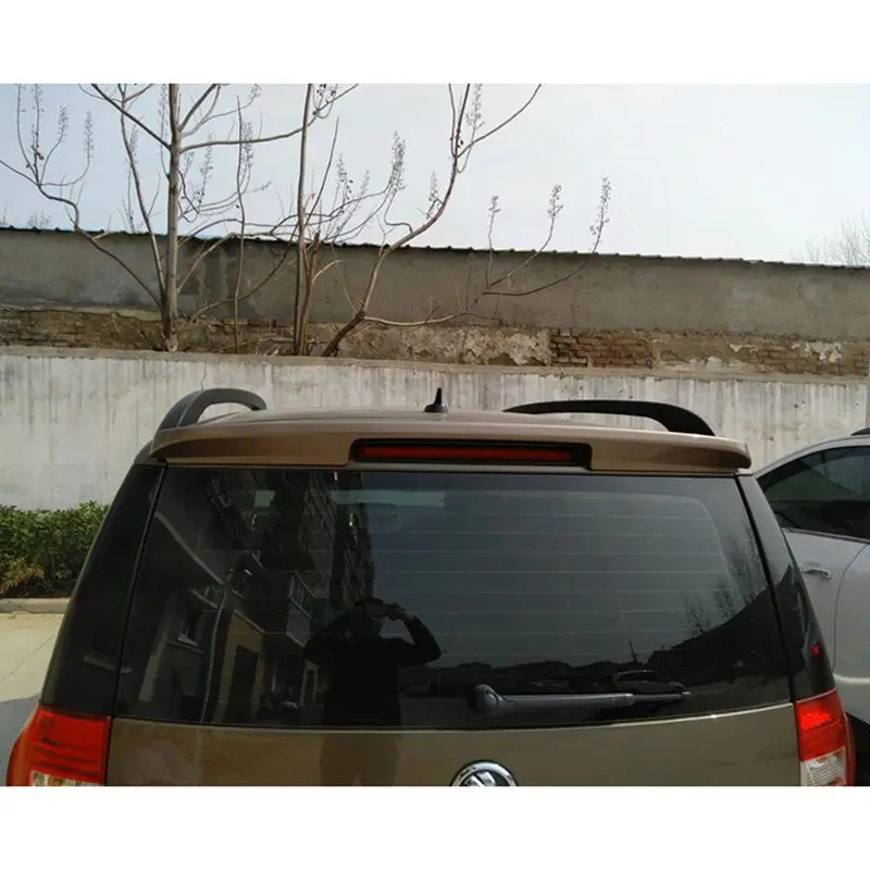 for skoda yeti spoiler 2013-2017 yeti spoiler High Quality ABS Material Car Rear Wing Primer Color spoiler for skoda yeti