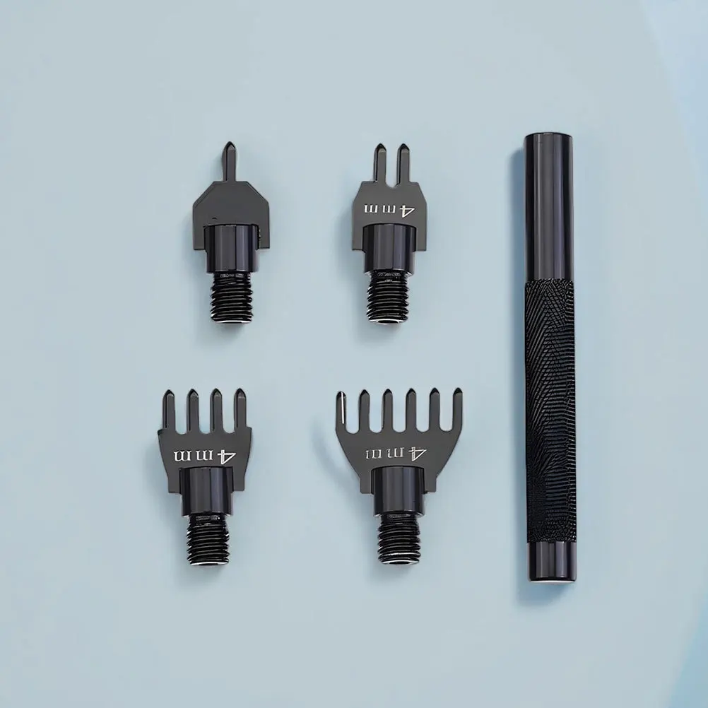 

1 Stitch Tool Stitching Hole Kit Portable Interchangeable Chisel Set Accurate Positioning Cut Diy Craft Sewing