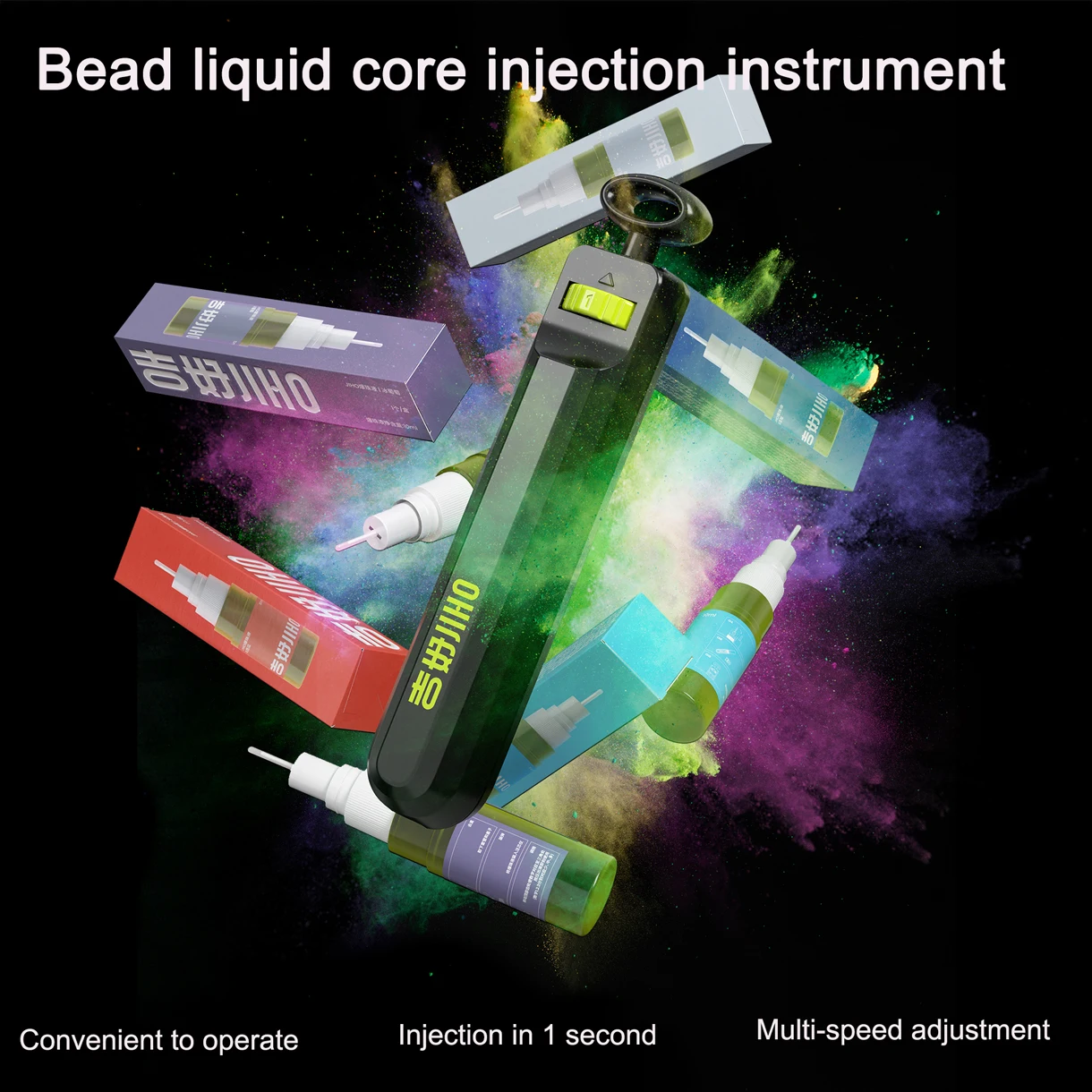 Cigarette Bubble Liquid Core Injection Device, Multiple Flavors, Super Strong Mint Portable Bubble Box Smoking Accessories view 6