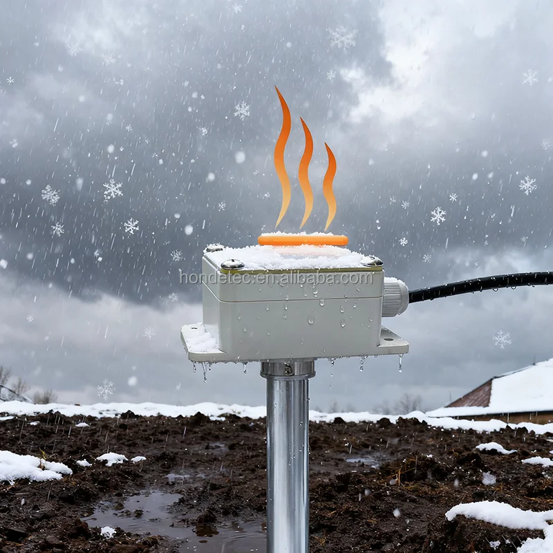 Rs485 Modbus DC12-24V Датчик дождя и снега Обнаружение осадков и снега Предсказание Передатчик дождя и снега Автоматический маленький с подогревом