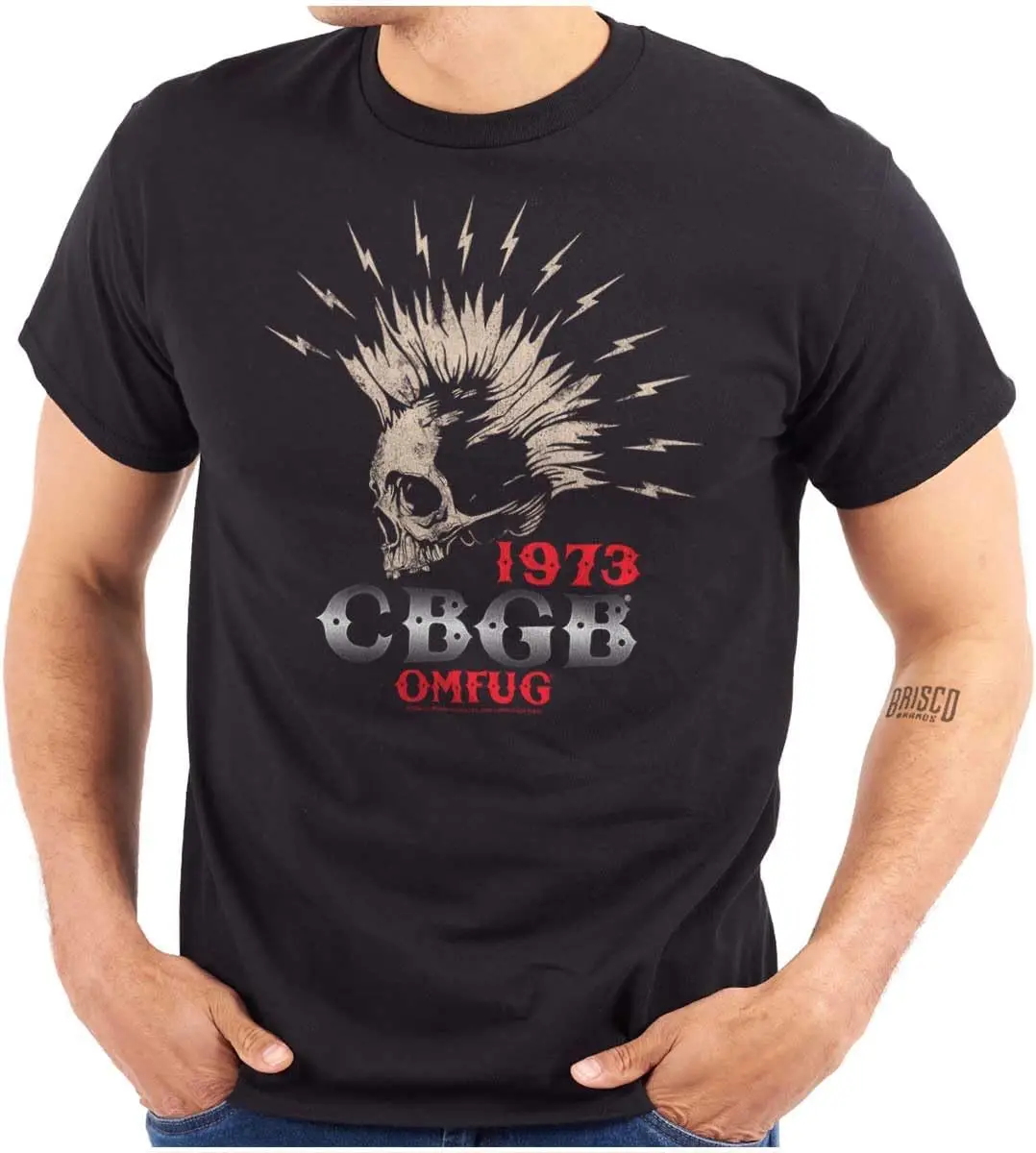 Rock Roll Punk Vintage CBGB 1973 OMFUG  Tees High Quality 100%Cotton Short Sleeve