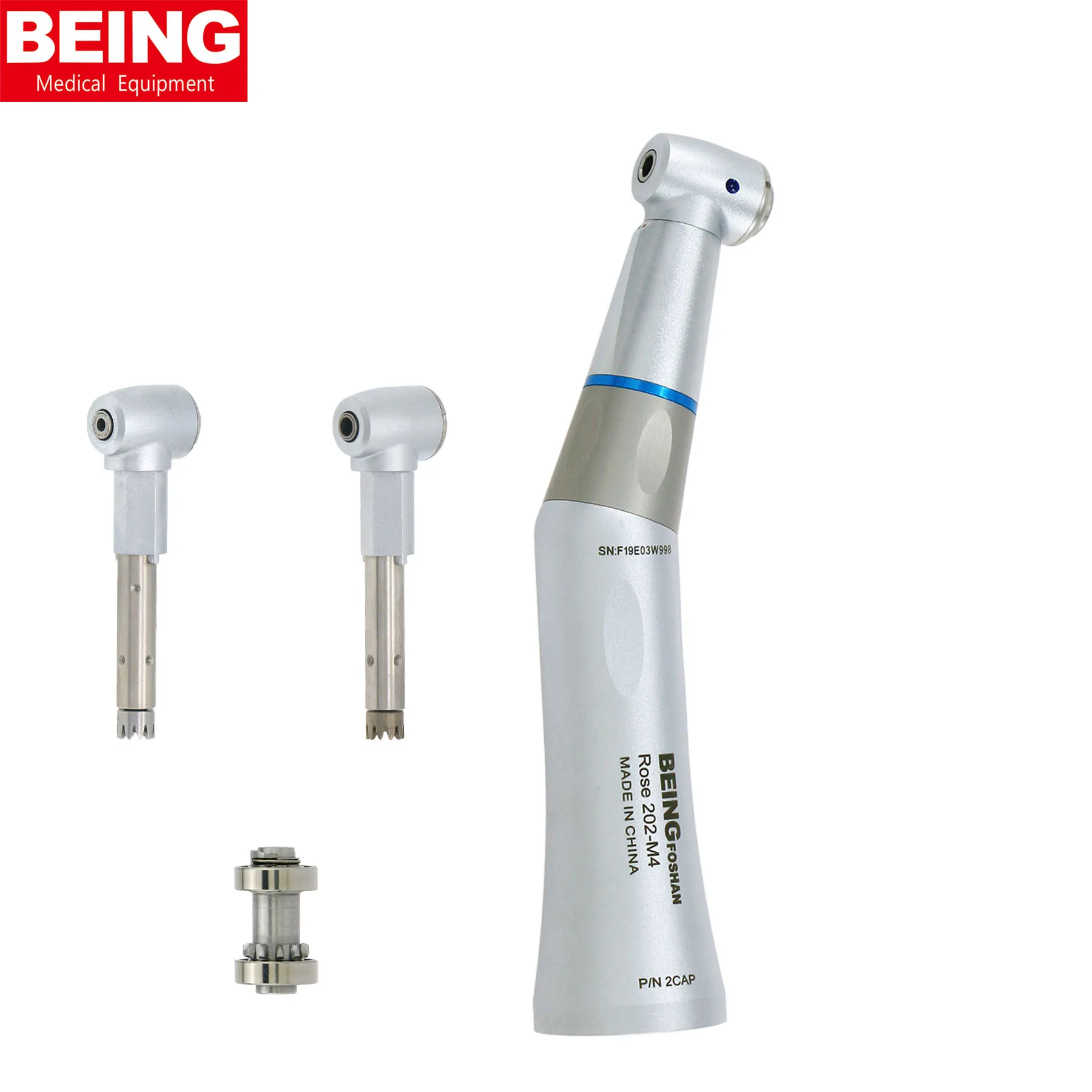 

BEING Dental Low Speed Contra Angle Handpiece Inner Water Spray Pipe ISO E Type Intra Head Fit Kavo Rose 202CAP