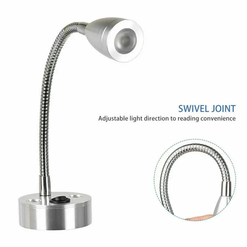 

12 В светодиодные внутренние лампы для чтения, переключатель для кемпера, каравана, дома на колесах, лодки, портативная автомобильная лампа для интерьера, автофургон, автомобильные аксессуары