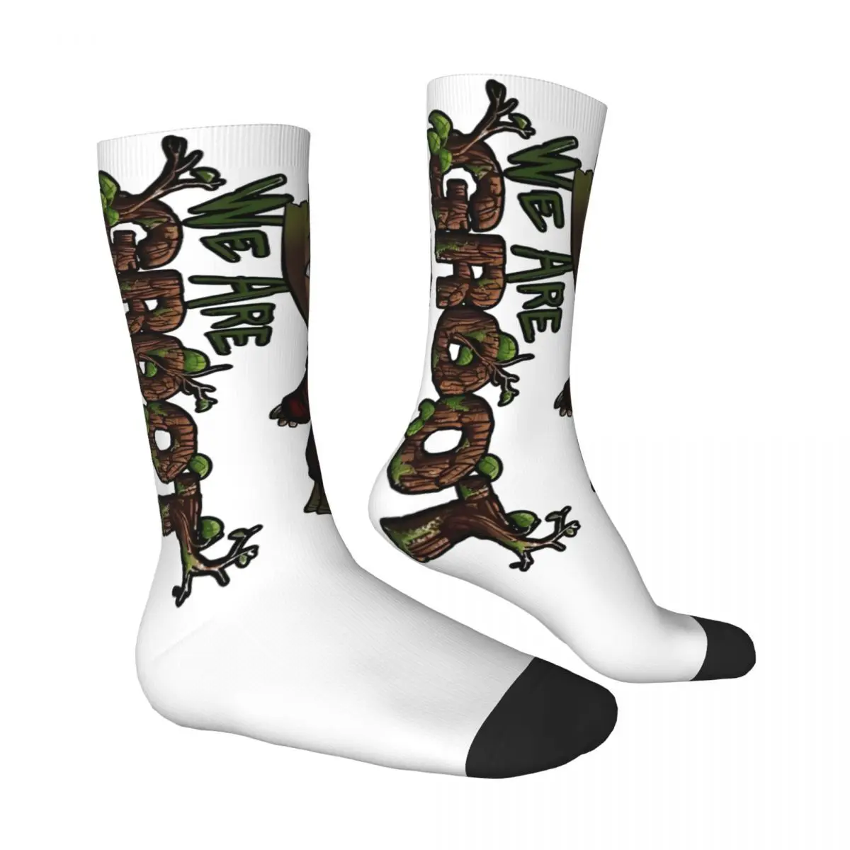 Fashion Guardians Of The Galaxy Groot Stockings Graphic Leisure Socks Winter Non-Slip Socks Adults Men Cycling Breathable Socks