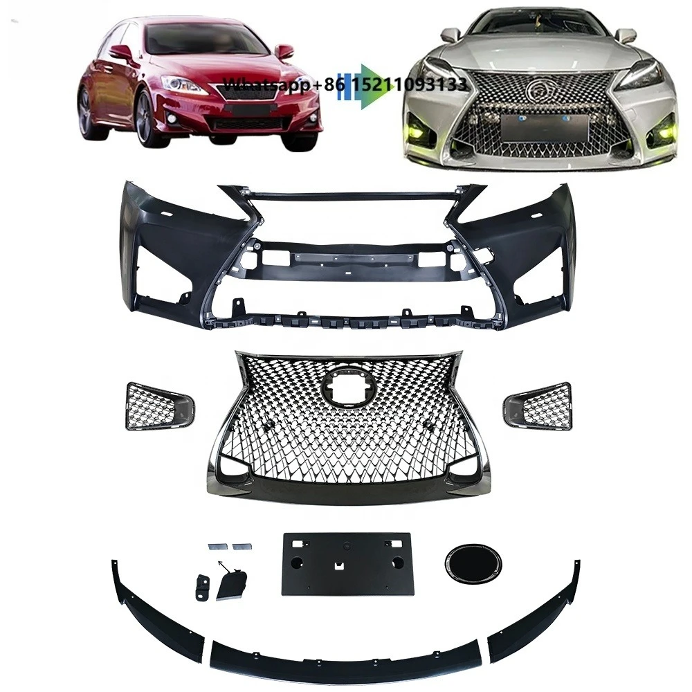 

Front Bumper Grille Suitable for 2006-2012 Is 250 300 350 Factory Price Bodykit Hot Sale Good Quality