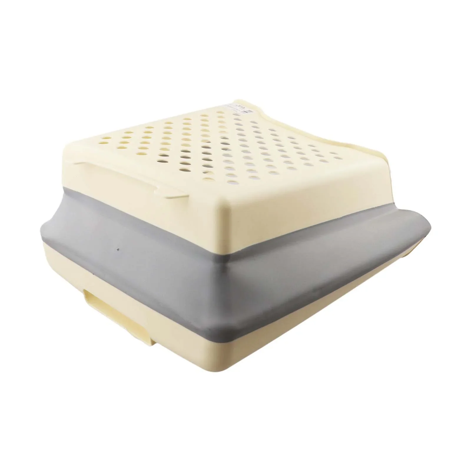 Hollow Structure Storage Basket Plastic Space-saving Laundry Solution Foldable Dirty Clothes Basket Easy Installation