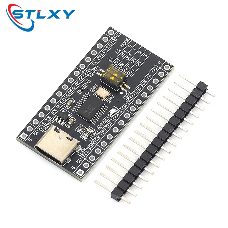 CH347T High Speed USB Converter Module UART I2C SPI JTAG GPIO Interface For MCU Debugging