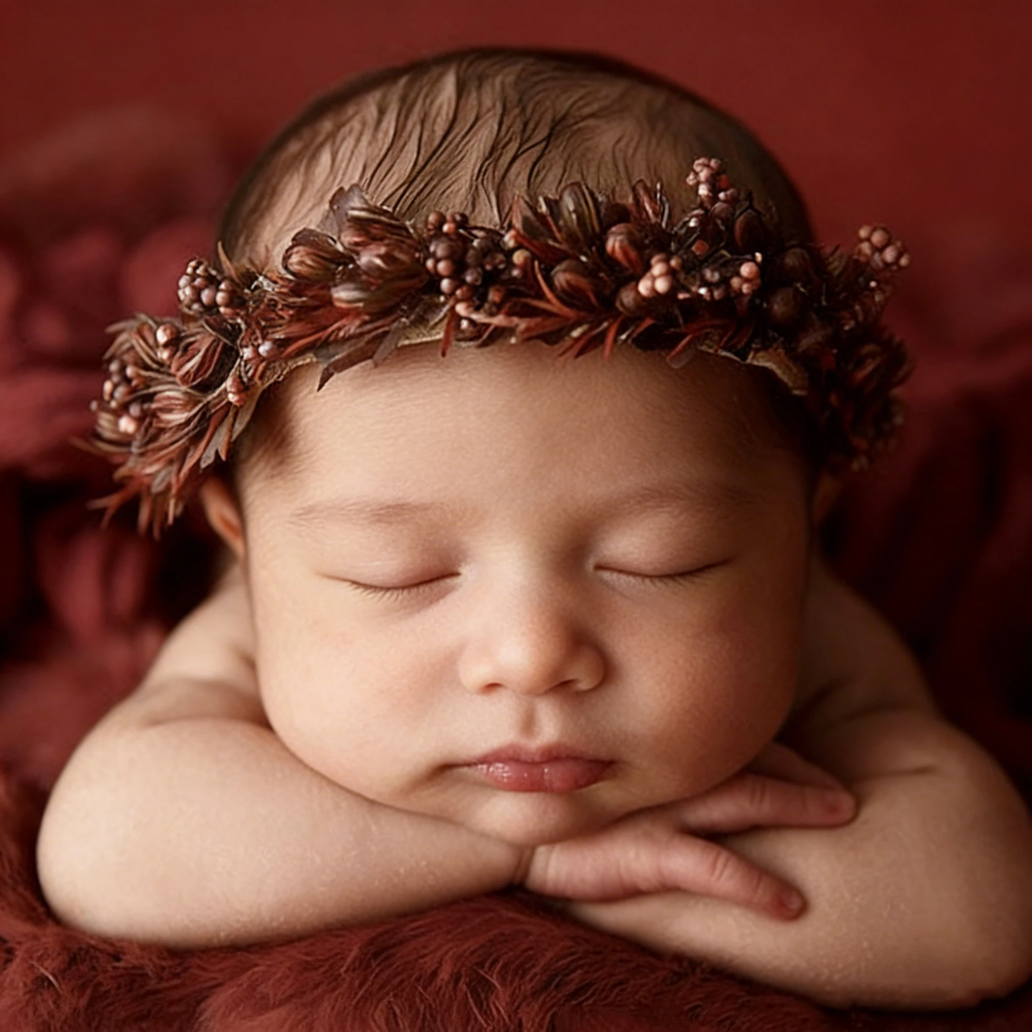 

Детская повязка на голову с цветочным бантом, реквизит для фотосессии новорожденных, регулируемая повязка на голову с искусственными цветами, головной убор для фотосессии младенцев, детские аксессуары