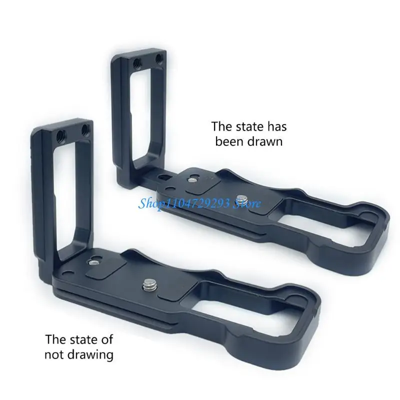 

Y2GD Adjustable Camera L-Bracket Foldable Metal Vertical Clapper Perfect for Vloggers