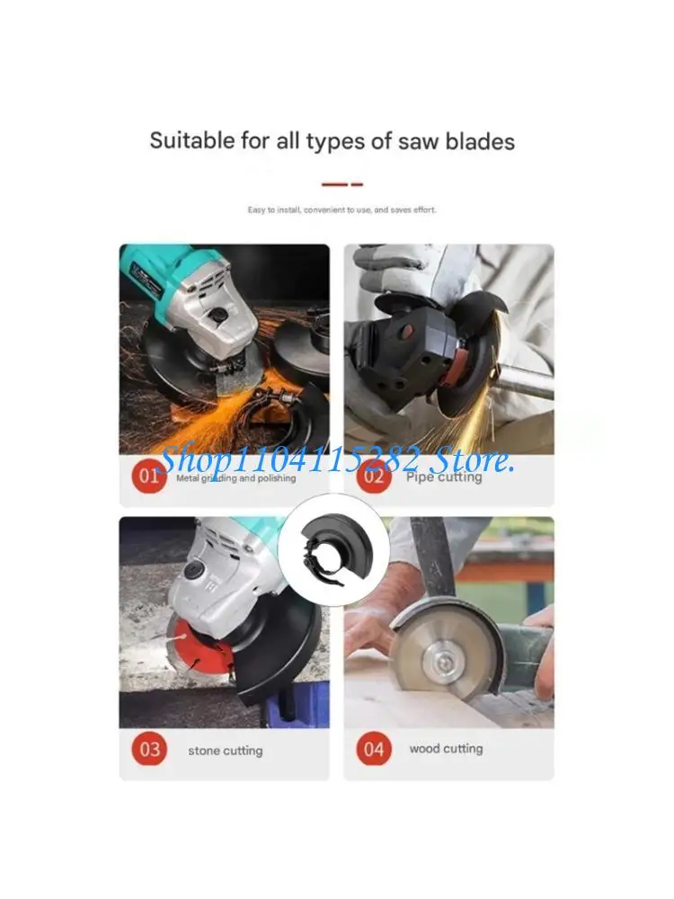 Easy to Clean 100/115/125/150 Grinder Protective Cover Grinder Wheel Guard