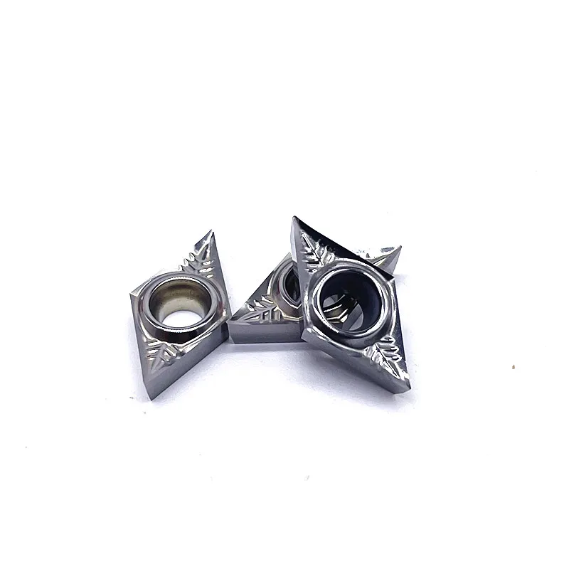 DCGT11T302-AL k10 dcgt11t304 al k10 dcgt11t308 al k10 deskar 100% torno de lâminas de torneamento originais para alumínio