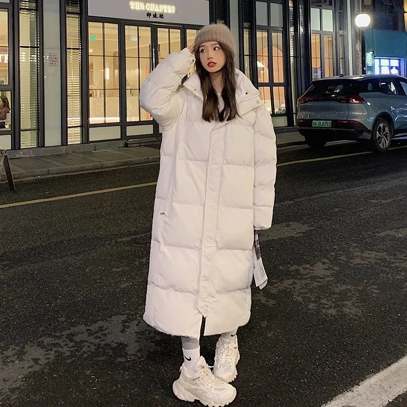 

2024 New Down Padded Jacket Female Winter Jacket Korean Loose Warm Thick Bread Coat Women Winter Cotton Coat Hooded Parkas Coat