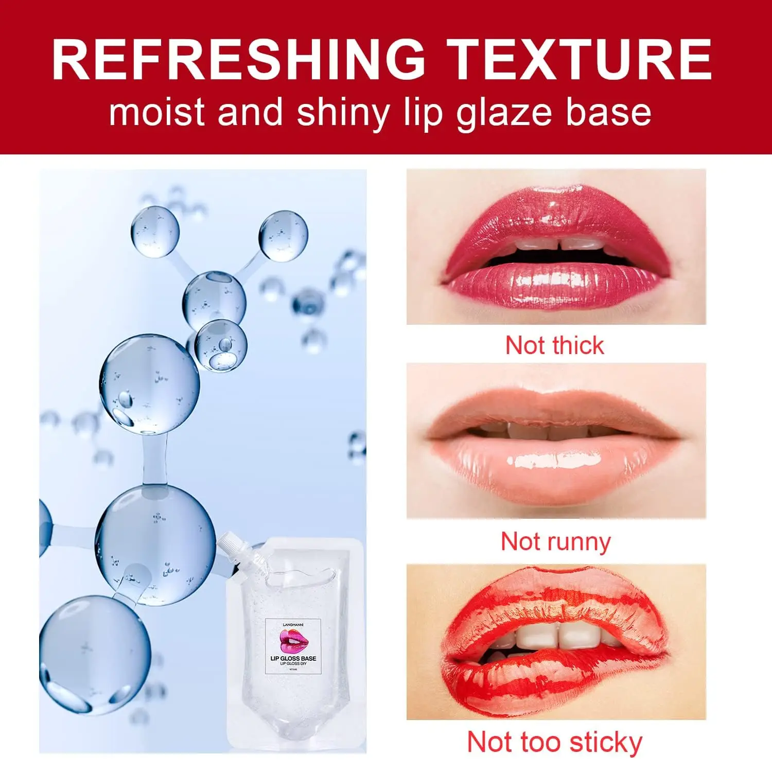 100Ml Hydrateren Lipgloss Base Gel Diy Clear Lippenbalsem Olie Make Primers Non-stick Lipstick Primer Handgemaakte vloeibare Lippenbalsems